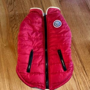 Red dog jacket